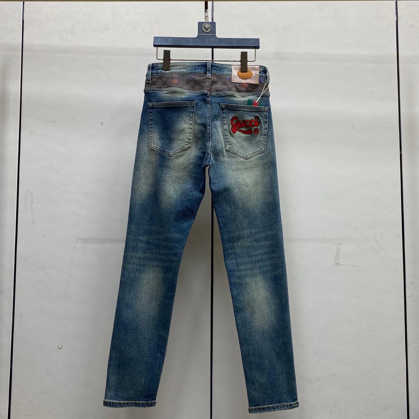 Gucci Fitted Straight-Leg Jeans