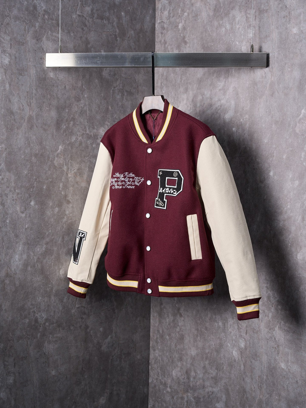 LV Pharell Williams & Nigo Collaboration Baseball Jacket