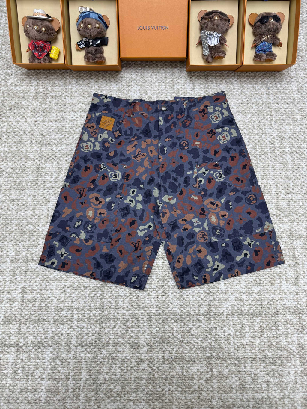 LV Nigo collab shorts