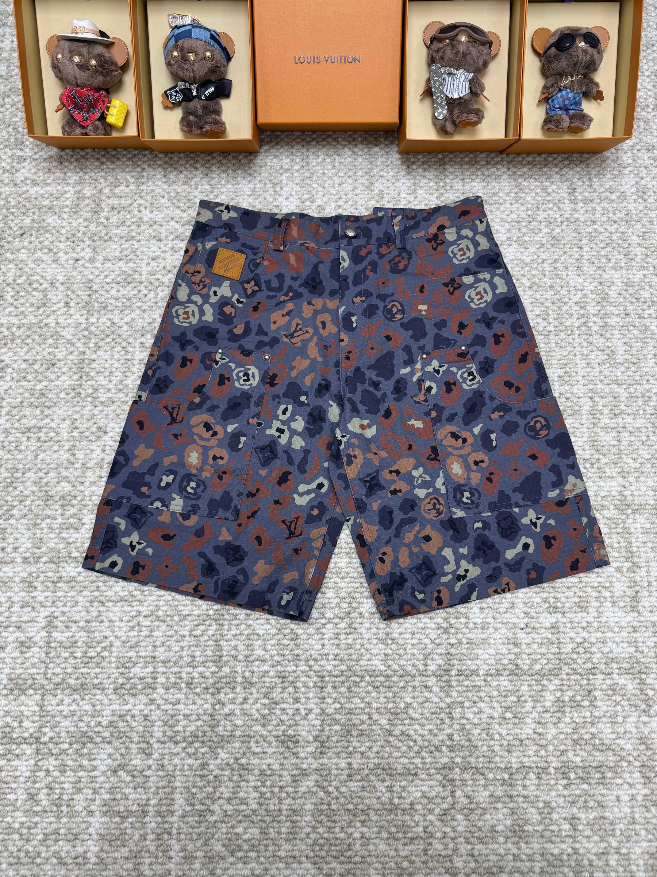 LV Nigo collab shorts