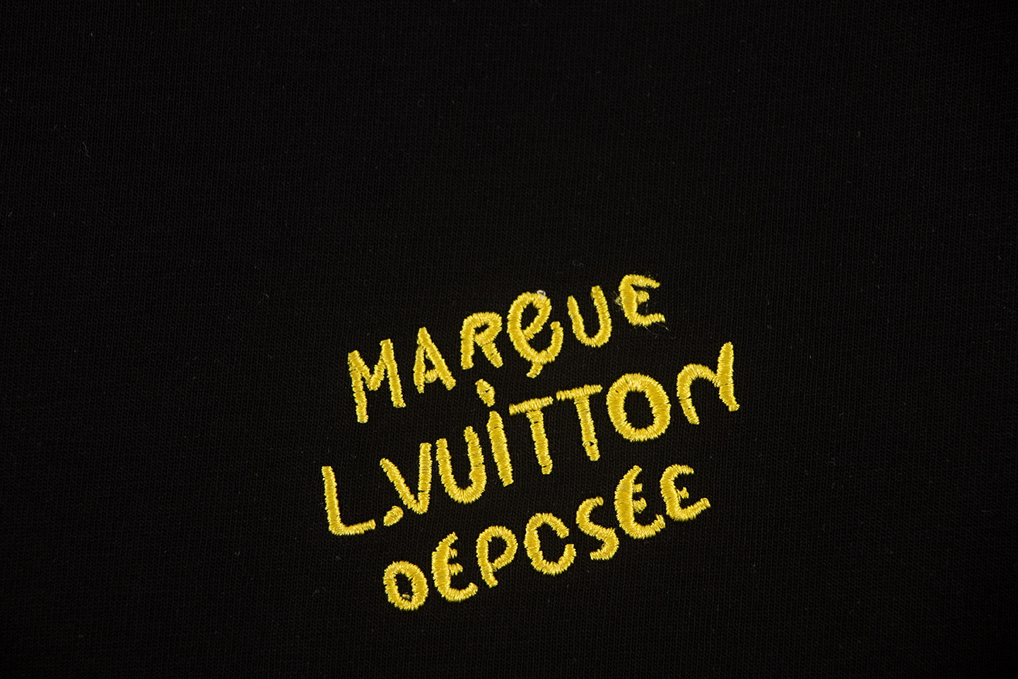 LV Embroidered T-Shirt