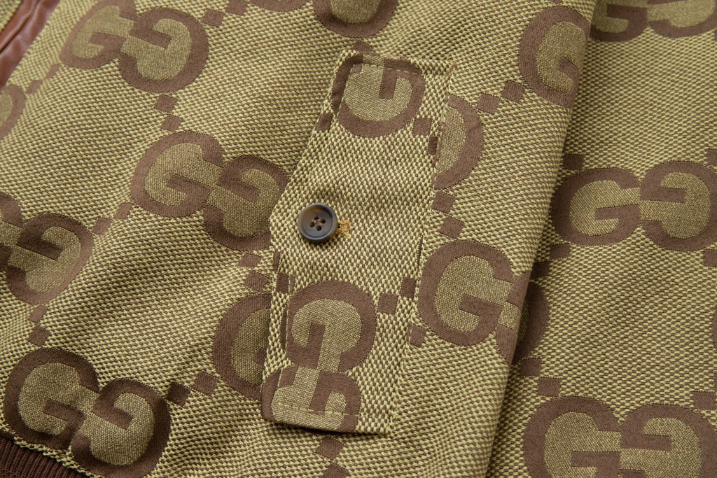 GG Double G Jacquard Stand Collar Jacket