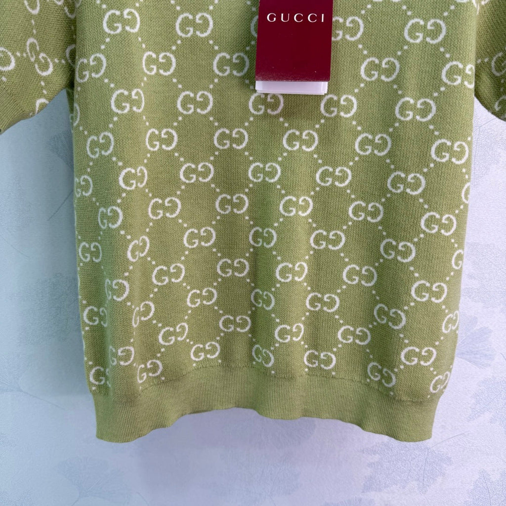 Women Gucci Jacquard knit Shirt