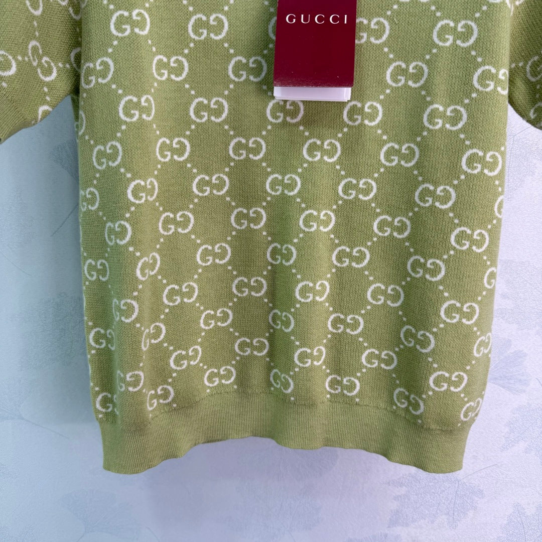 Women Gucci Jacquard knit Shirt