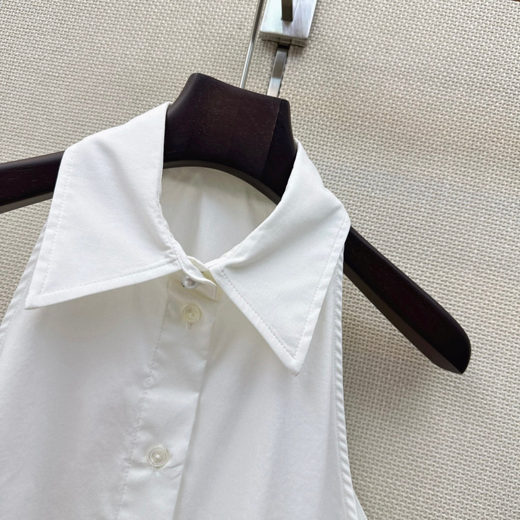 Chanel Sleeveless Shirt