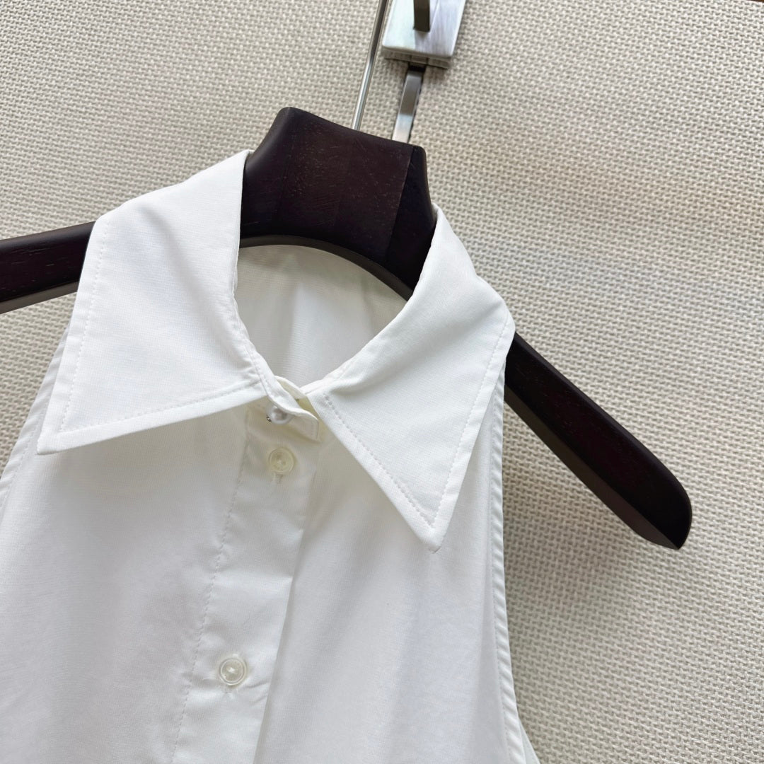 Chanel Sleeveless Shirt
