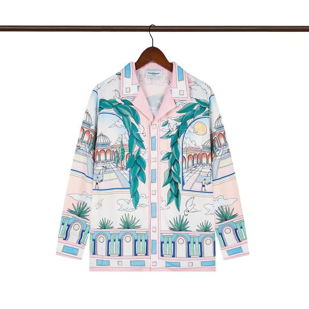 Casablanca Beachwear Long-Sleeve Shirt