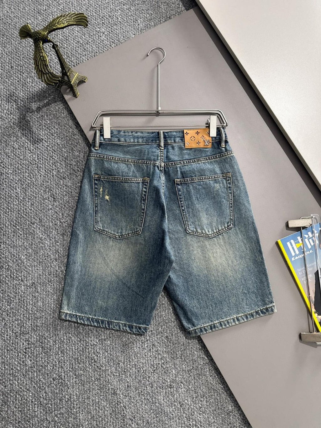 LV Denim Shorts