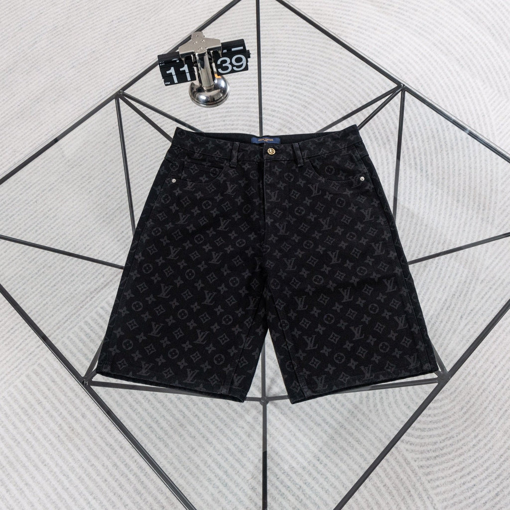 LV Denim Shorts