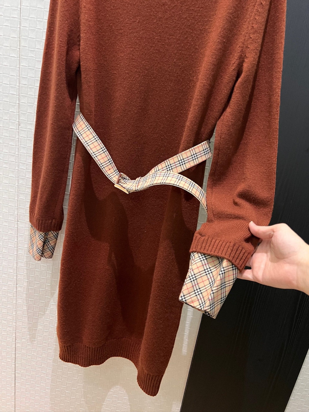 Women's Double Layered Turtleneck Knit