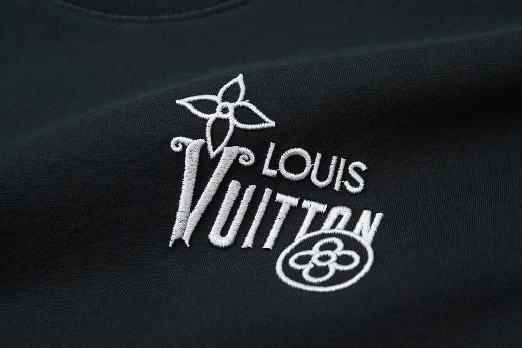 LV Embroidered T-Shirt