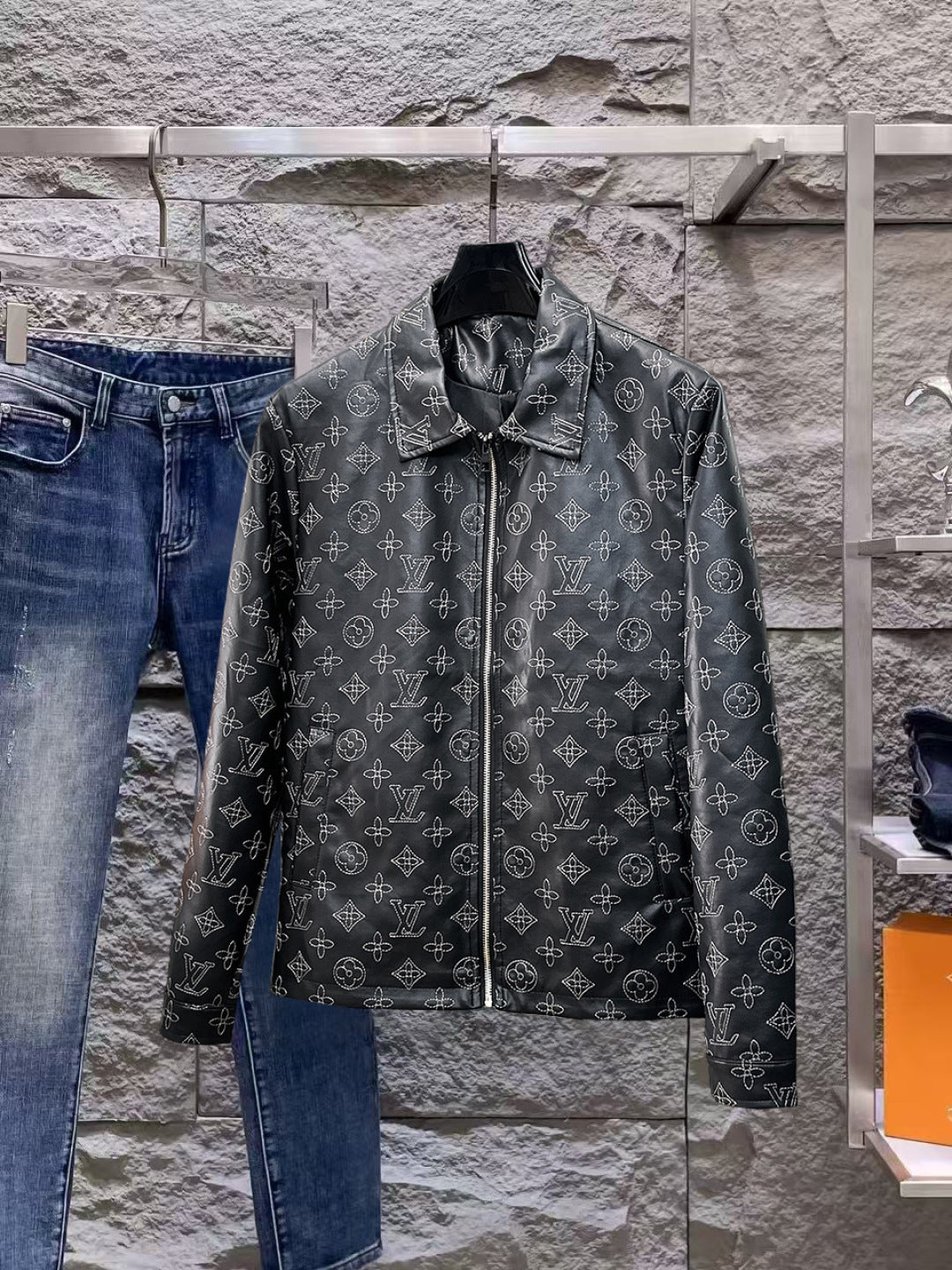 LV Leather Jacket