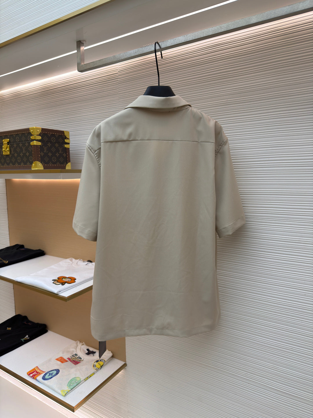LV Silk blend Fleece Shirt