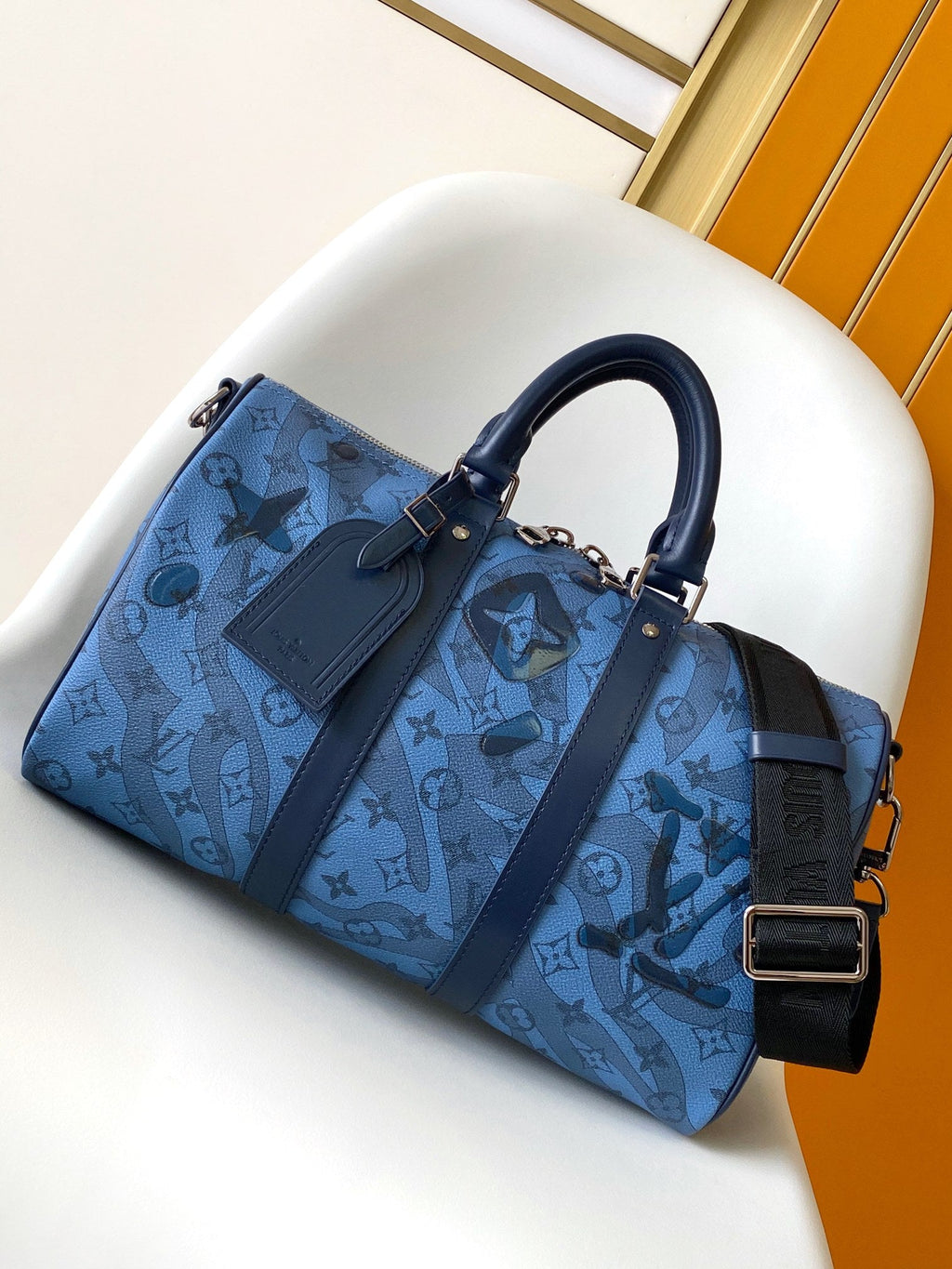 LV Embossed Travel Bag