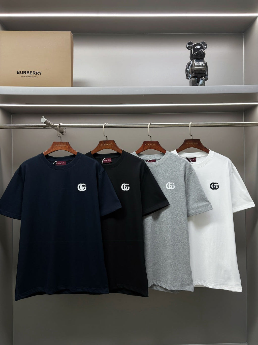 GG double Embroidered T-Shirt