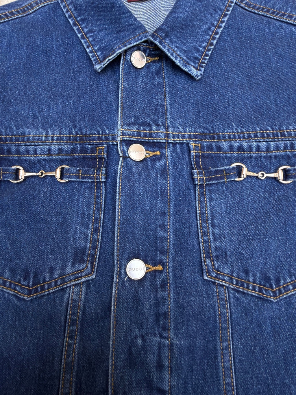 Gucci Horsebit Denim Jacket
