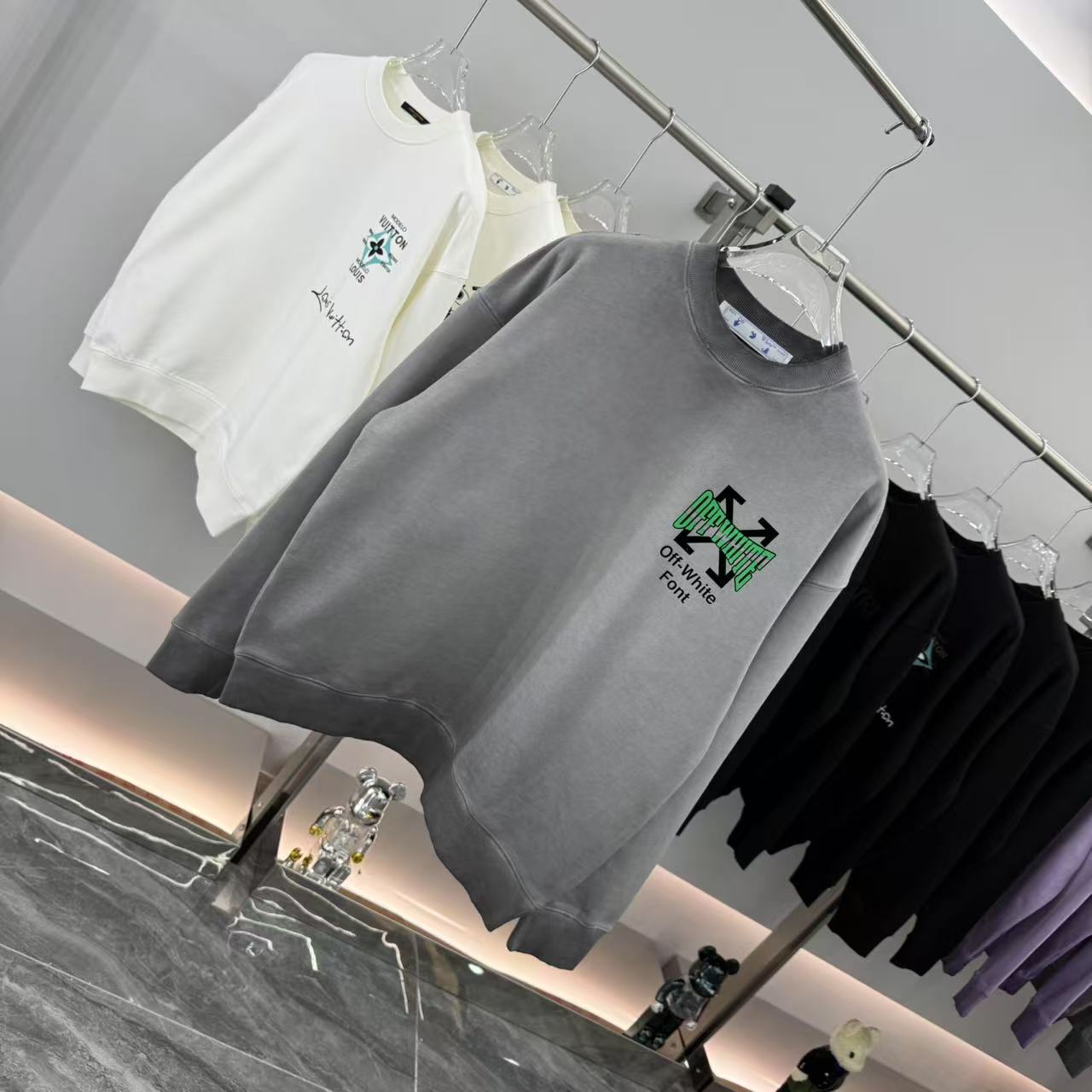 OFF Crew Neck Sweater
