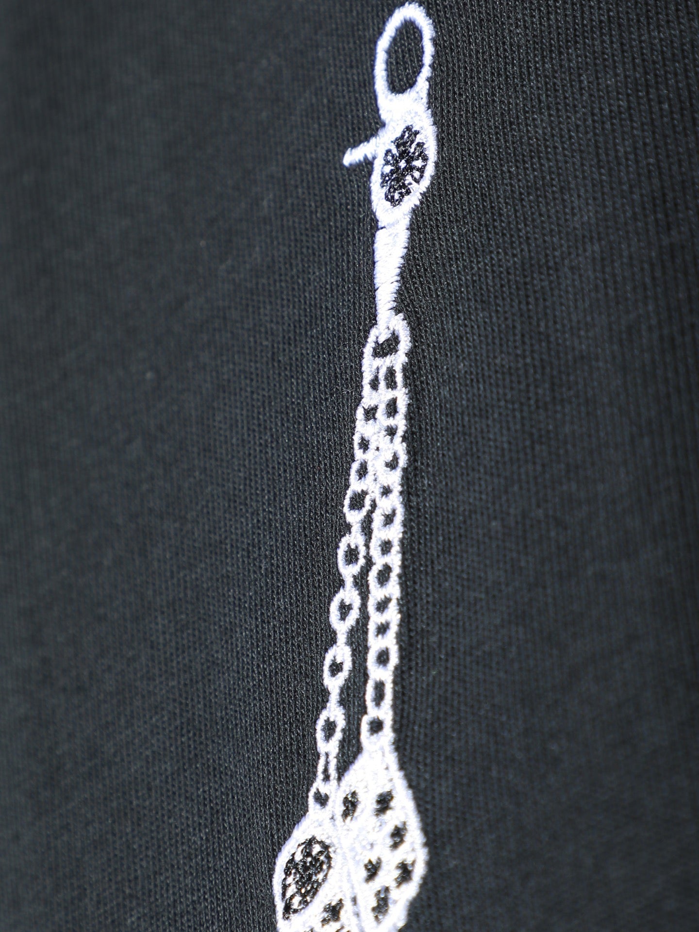 Chrome Heart Embroidered T-Shirt