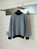 LV Houndstooth Color Knit Sweater