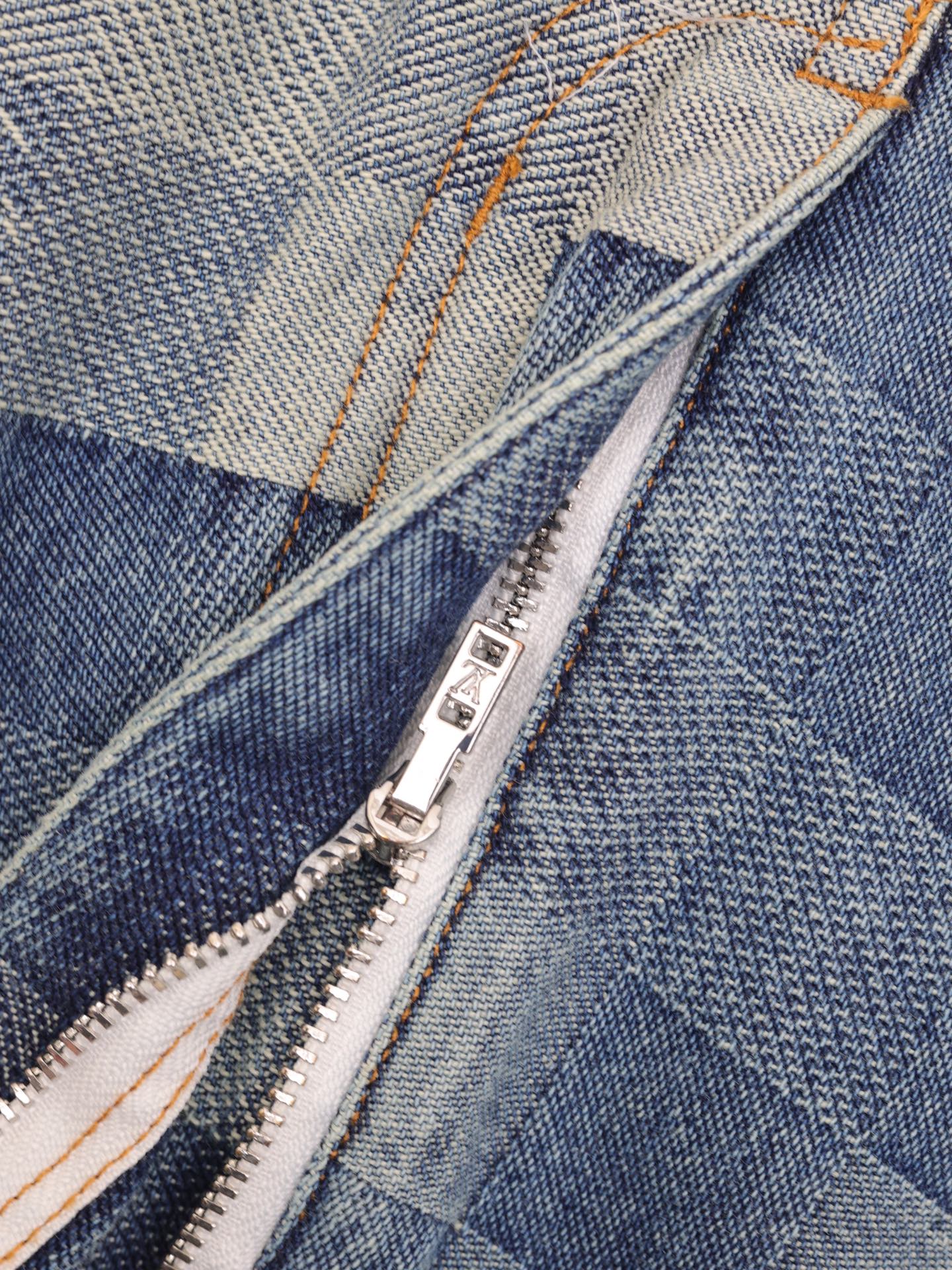 LV Denim Shorts