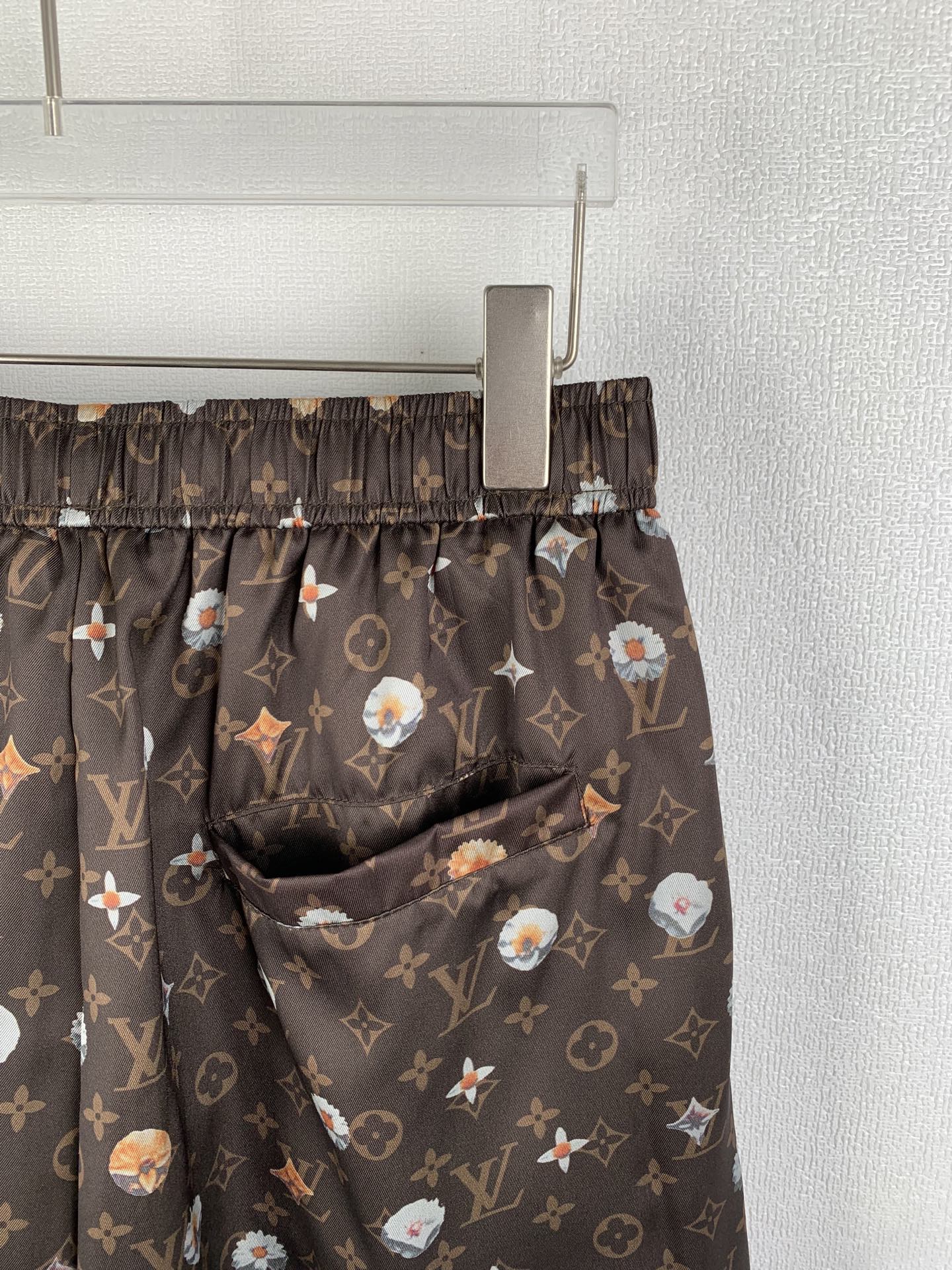 LV Floral Monogram Shorts