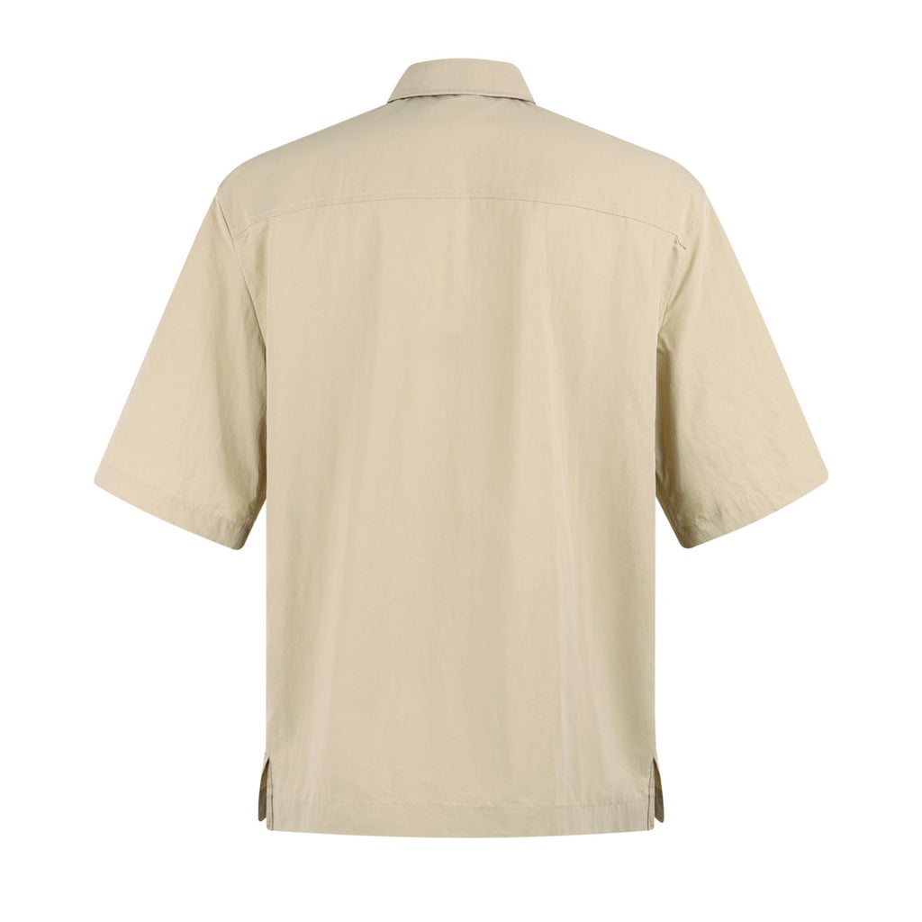 Burberry Knitted Embroidered Zip Shirt