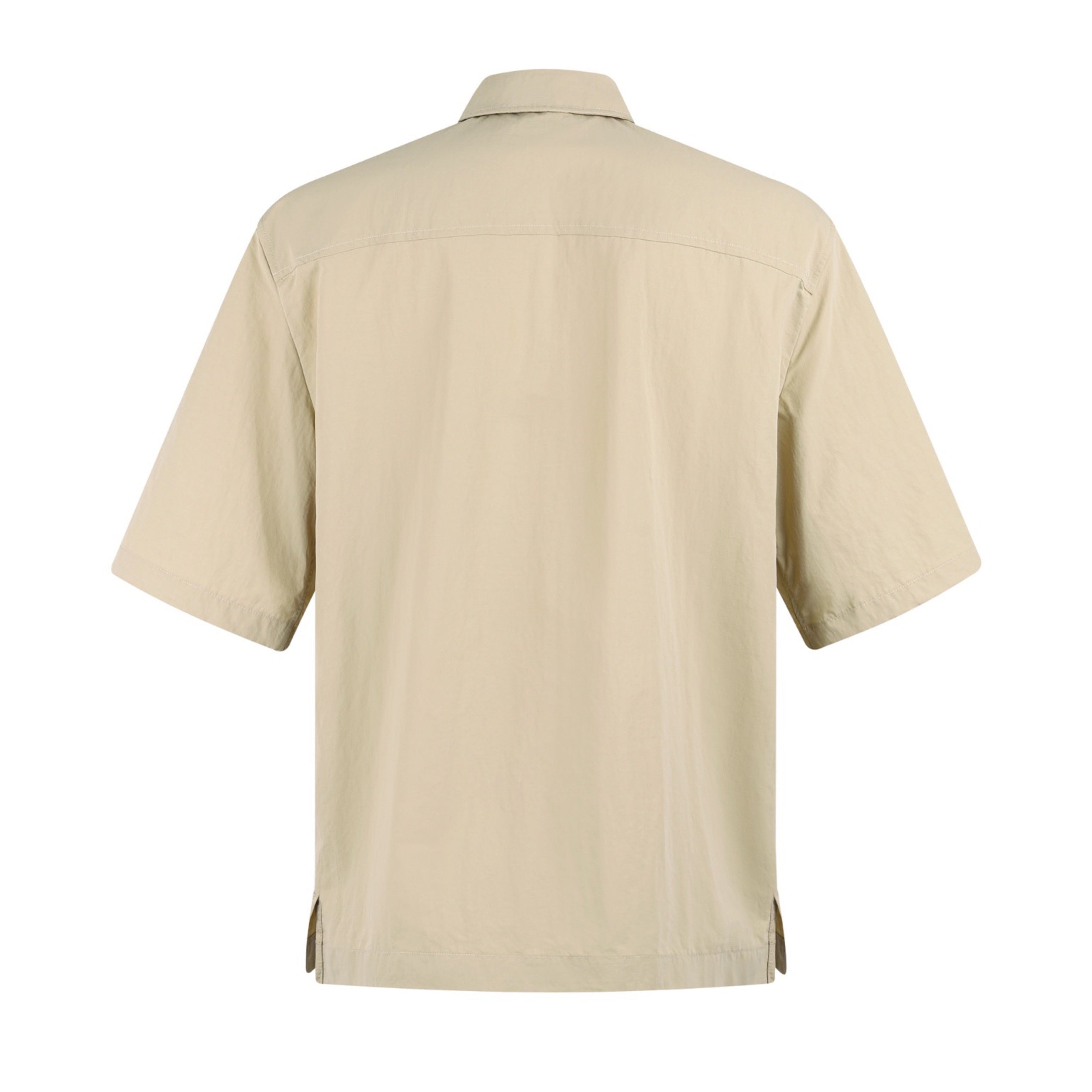 Burberry Knitted Embroidered Zip Shirt