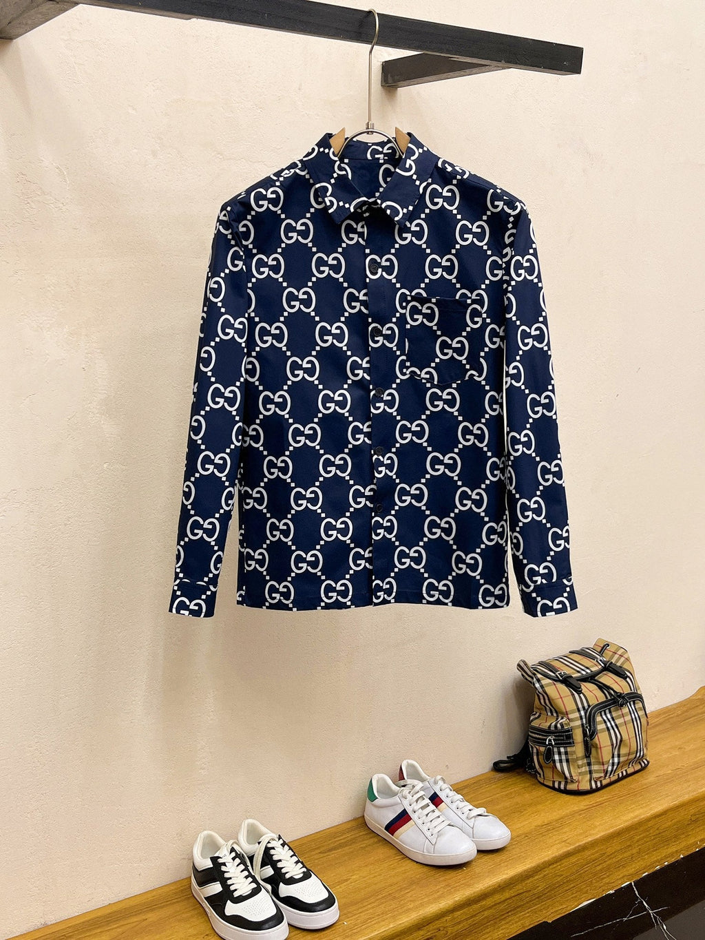 Gucci Print long sleeve Shirt
