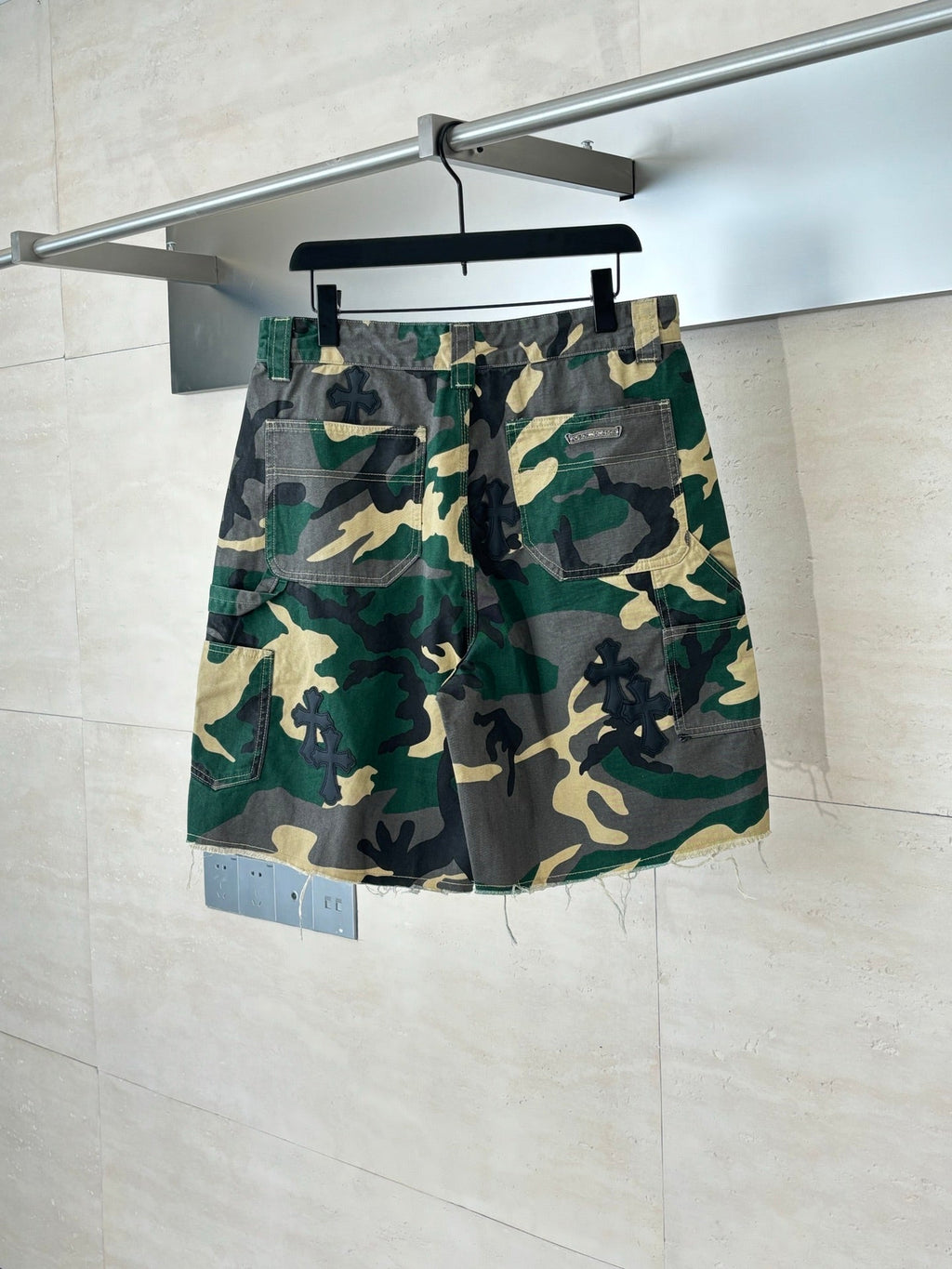 Chrome Heart Camo Shorts