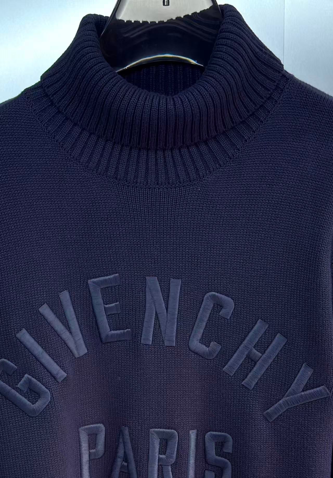 Givenchy Turtleneck Embroidered Sweater