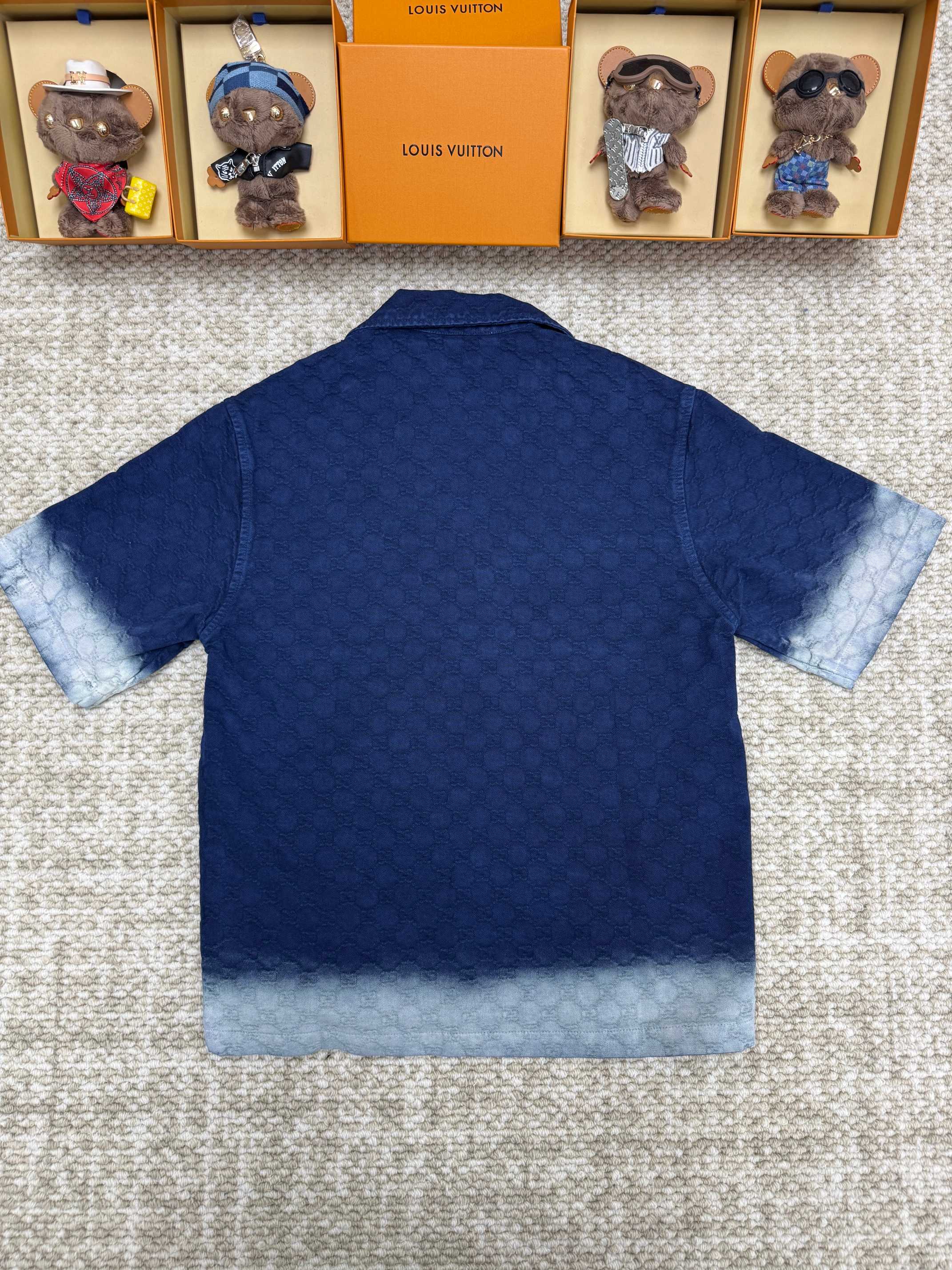Gucci Denim Short Sleeve Shirt