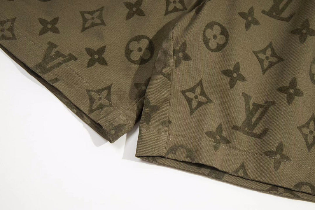 LV Flocked Shorts