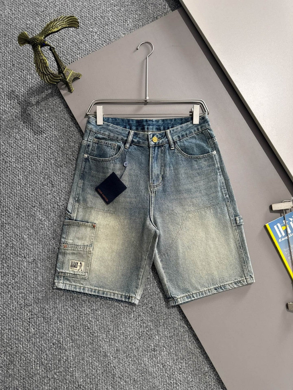LV Denim Shorts