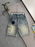 LV Denim Shorts