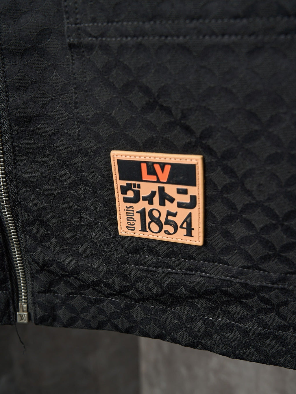 LV Clover Jacquard Cotton Workwear Jacket