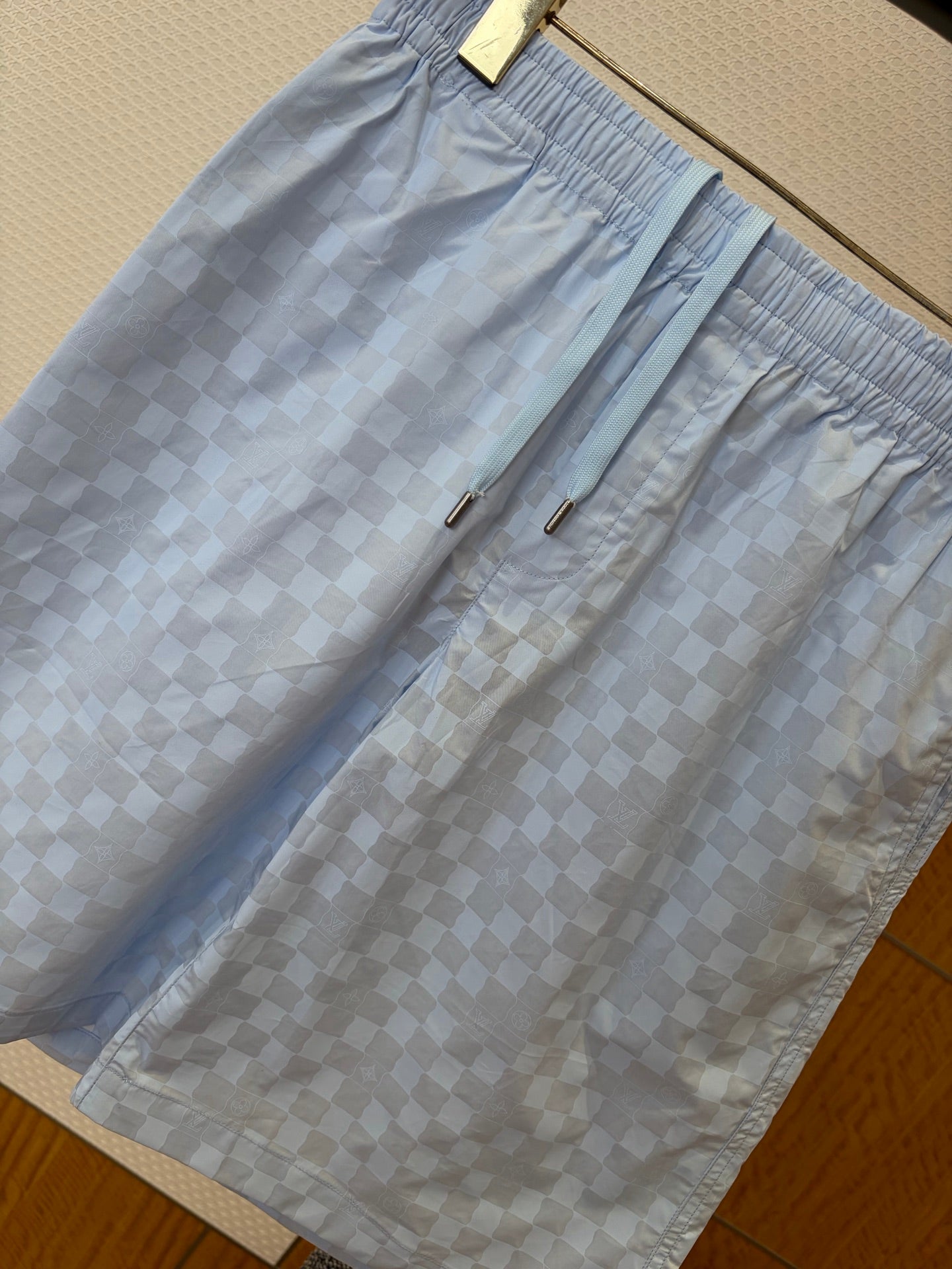 LV Casual Short-Sleeve Shirt & Short Set