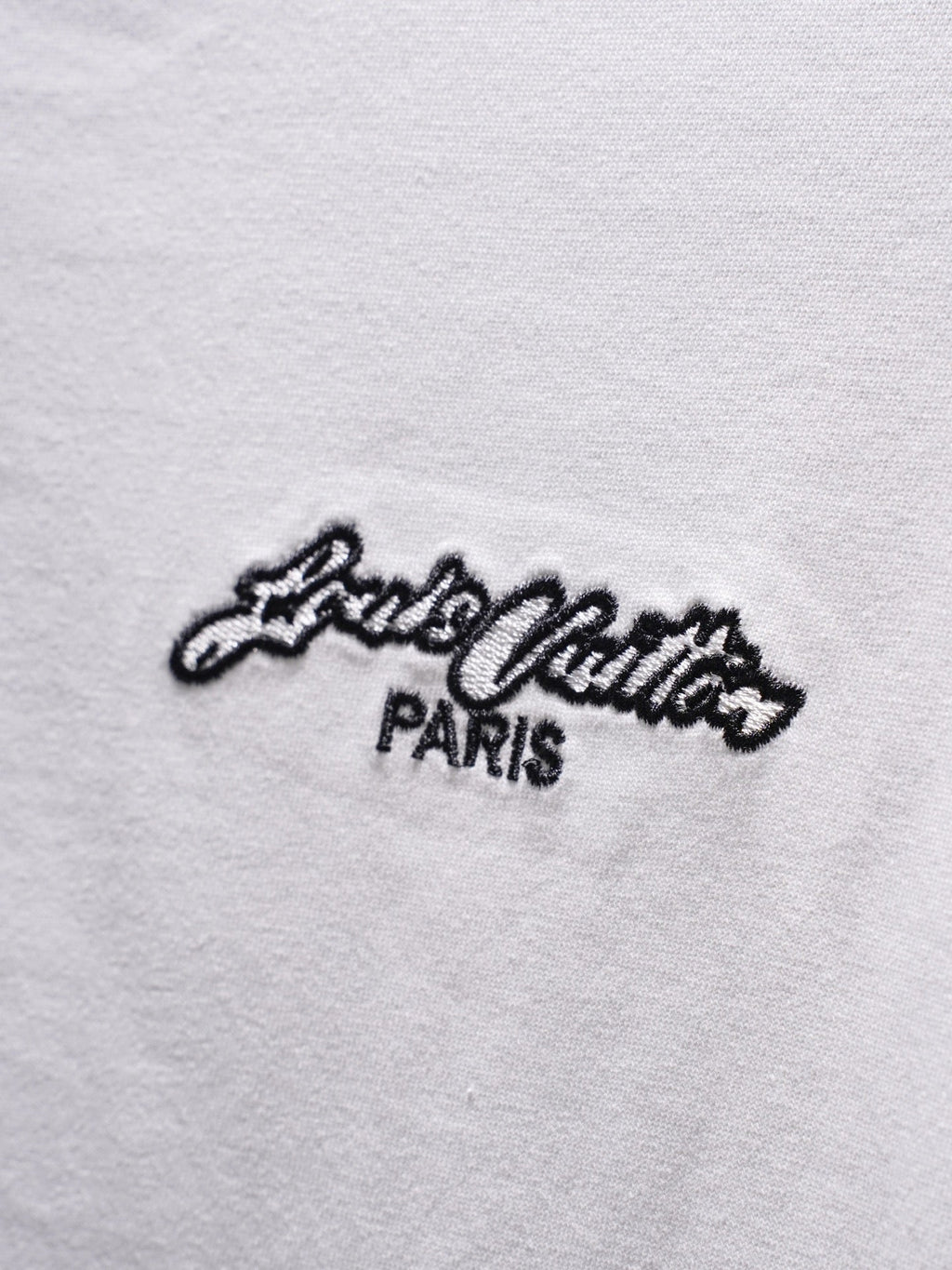 LV Applique Embroidered T-Shirt