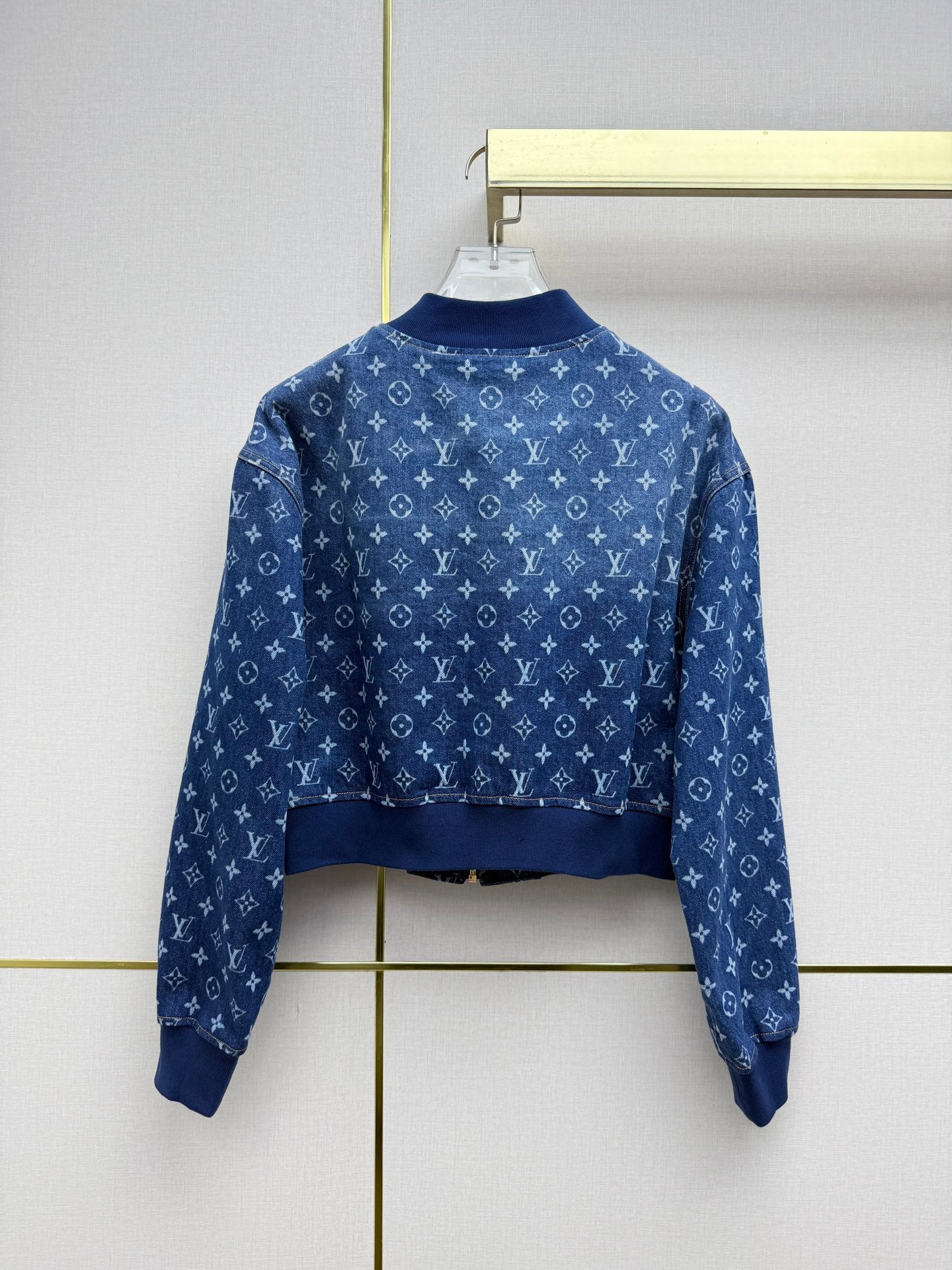 Women's LV denim Baseball Jacket
