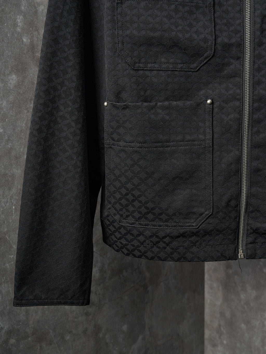 LV Clover Jacquard Cotton Workwear Jacket