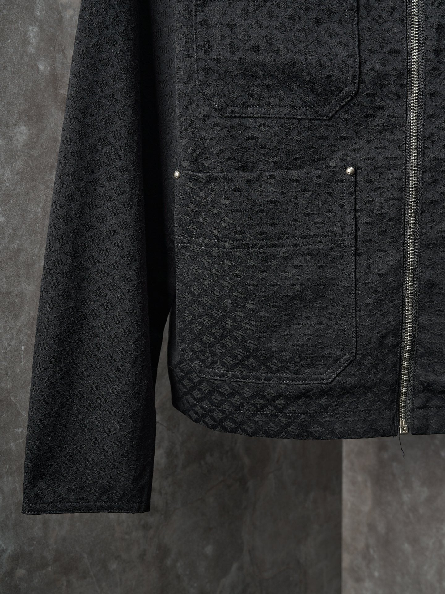 LV Clover Jacquard Cotton Workwear Jacket