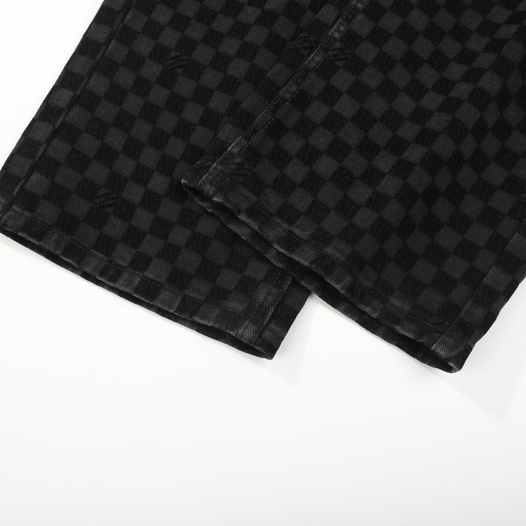LV BLACK DENIM JEANS