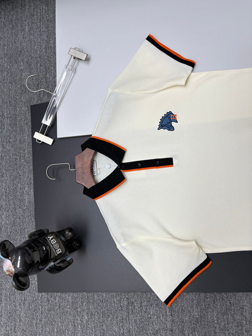 Hermes Embroidered Polo Shirt