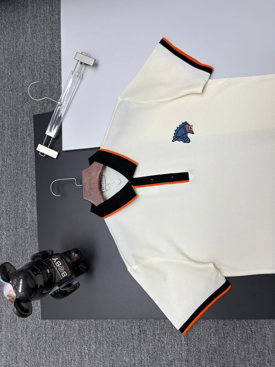 Hermes Embroidered Polo Shirt