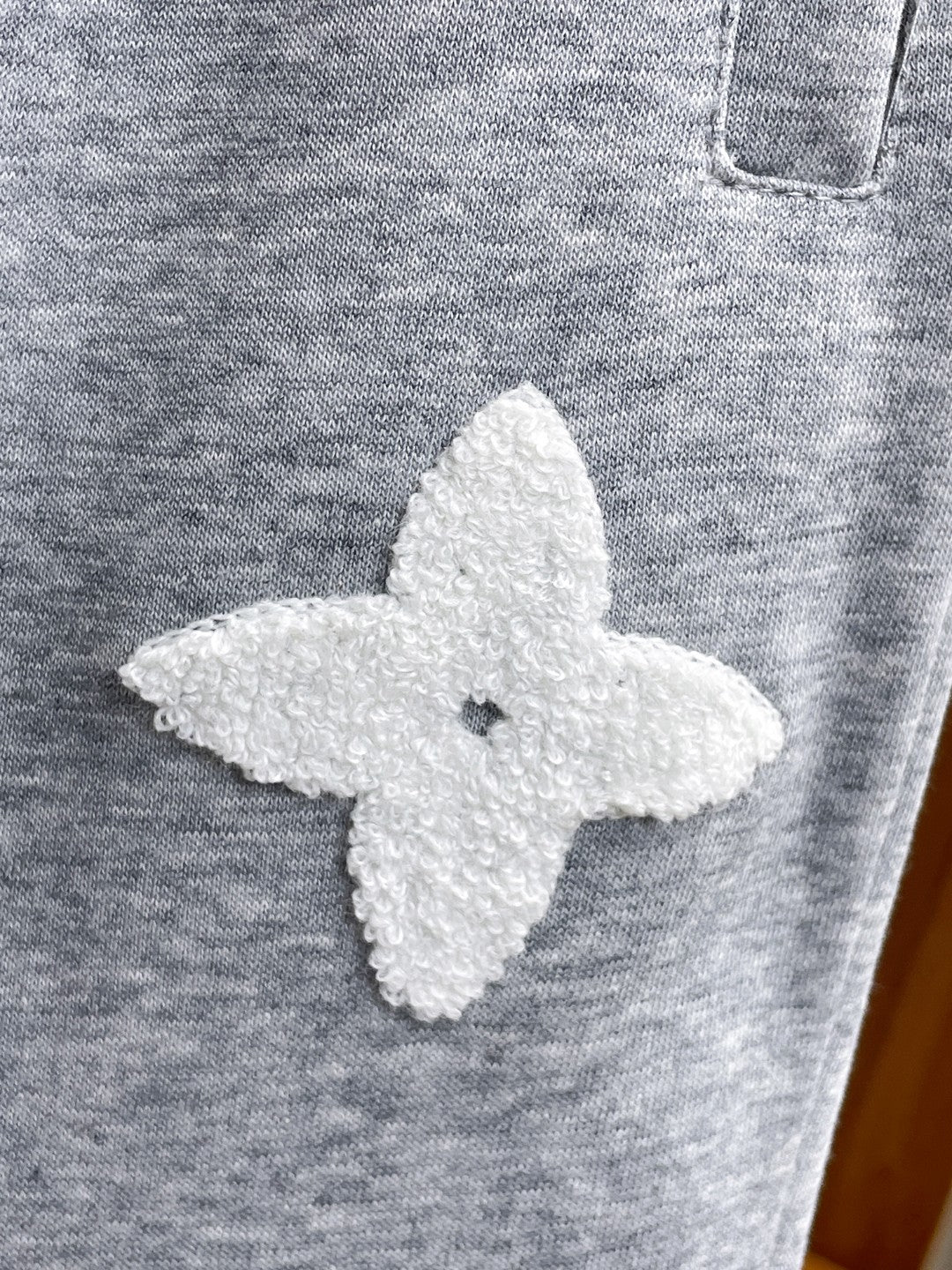 LV Terry Cloth Embroidered  Cloud shorts