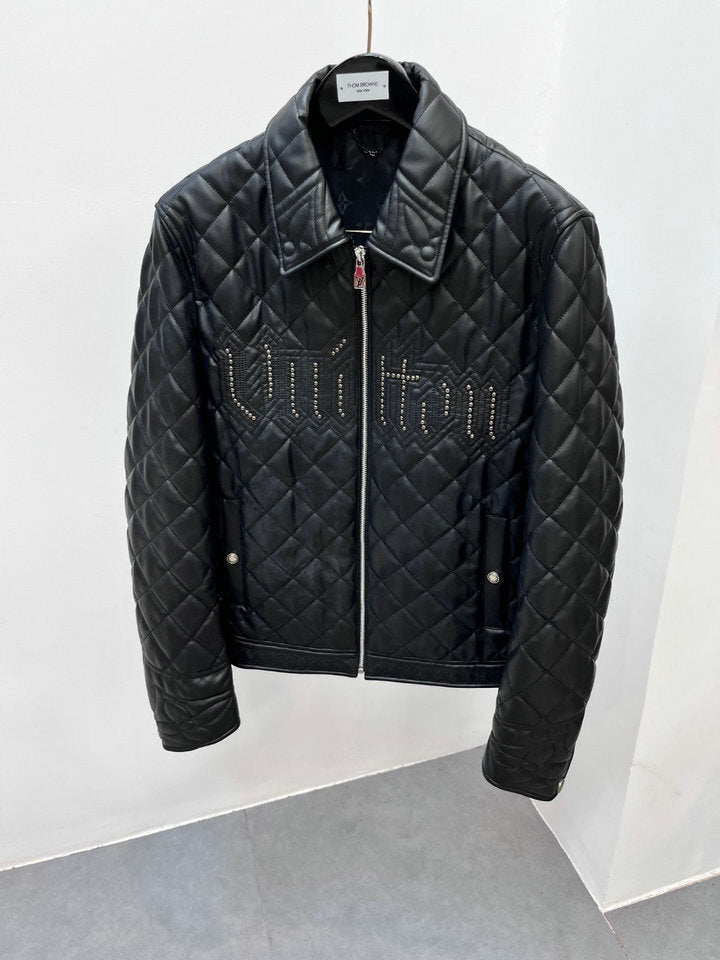 LV leather Jacket