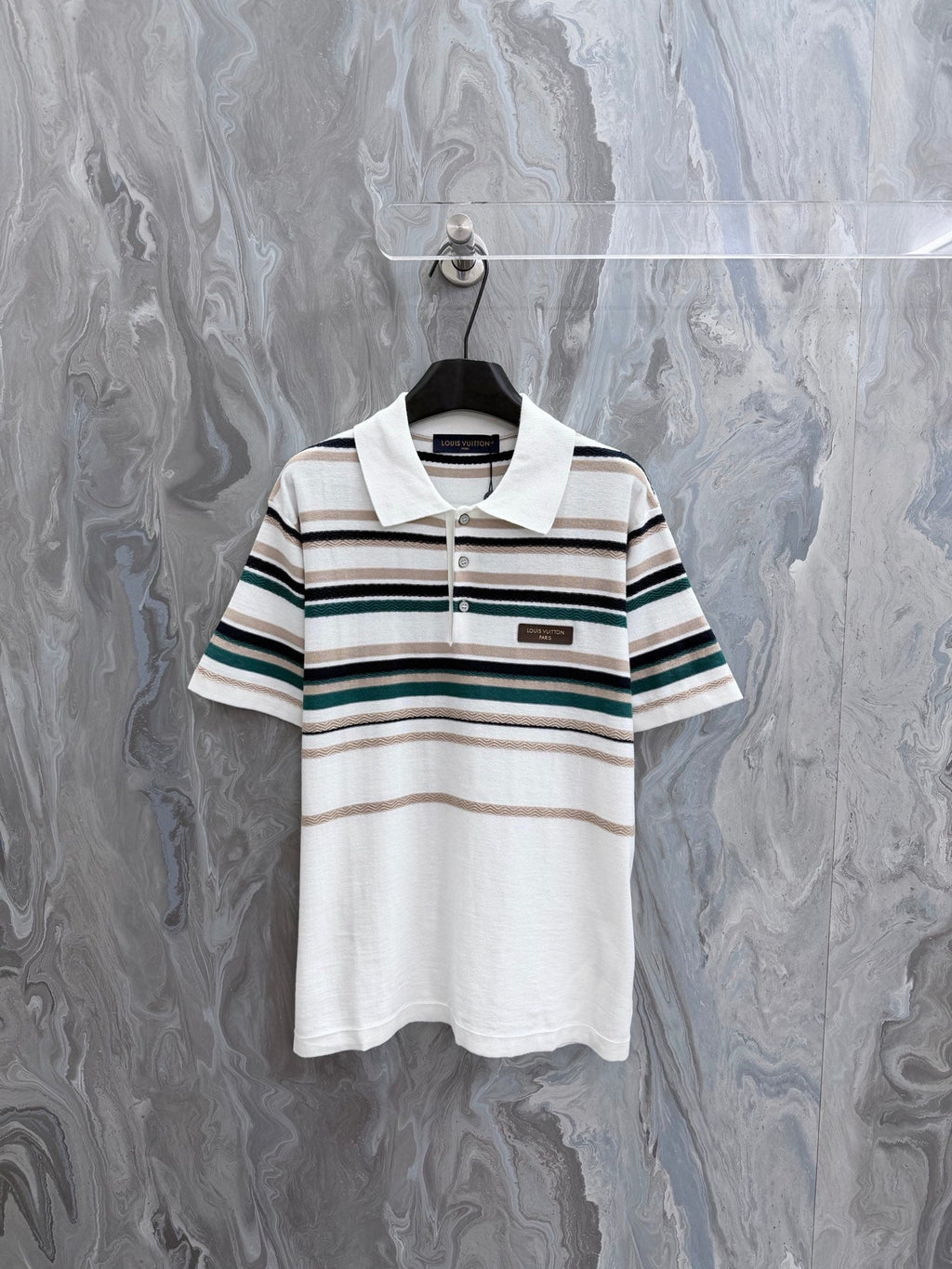 LV Striped Polo Shirt