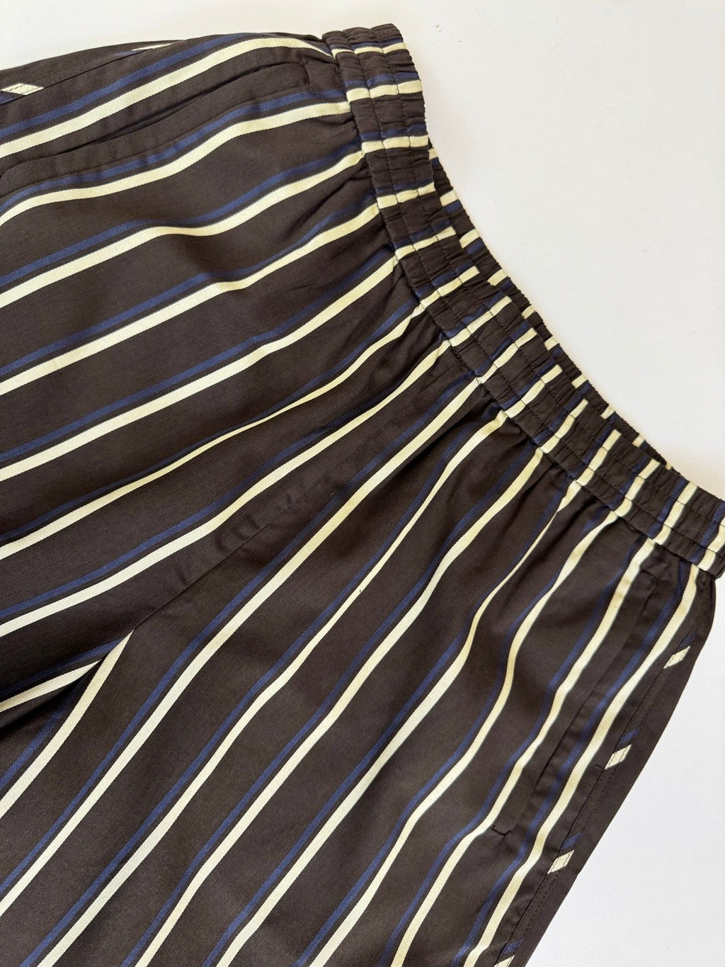 LV Pharrell Williams Runway Strip Pocket Shorts