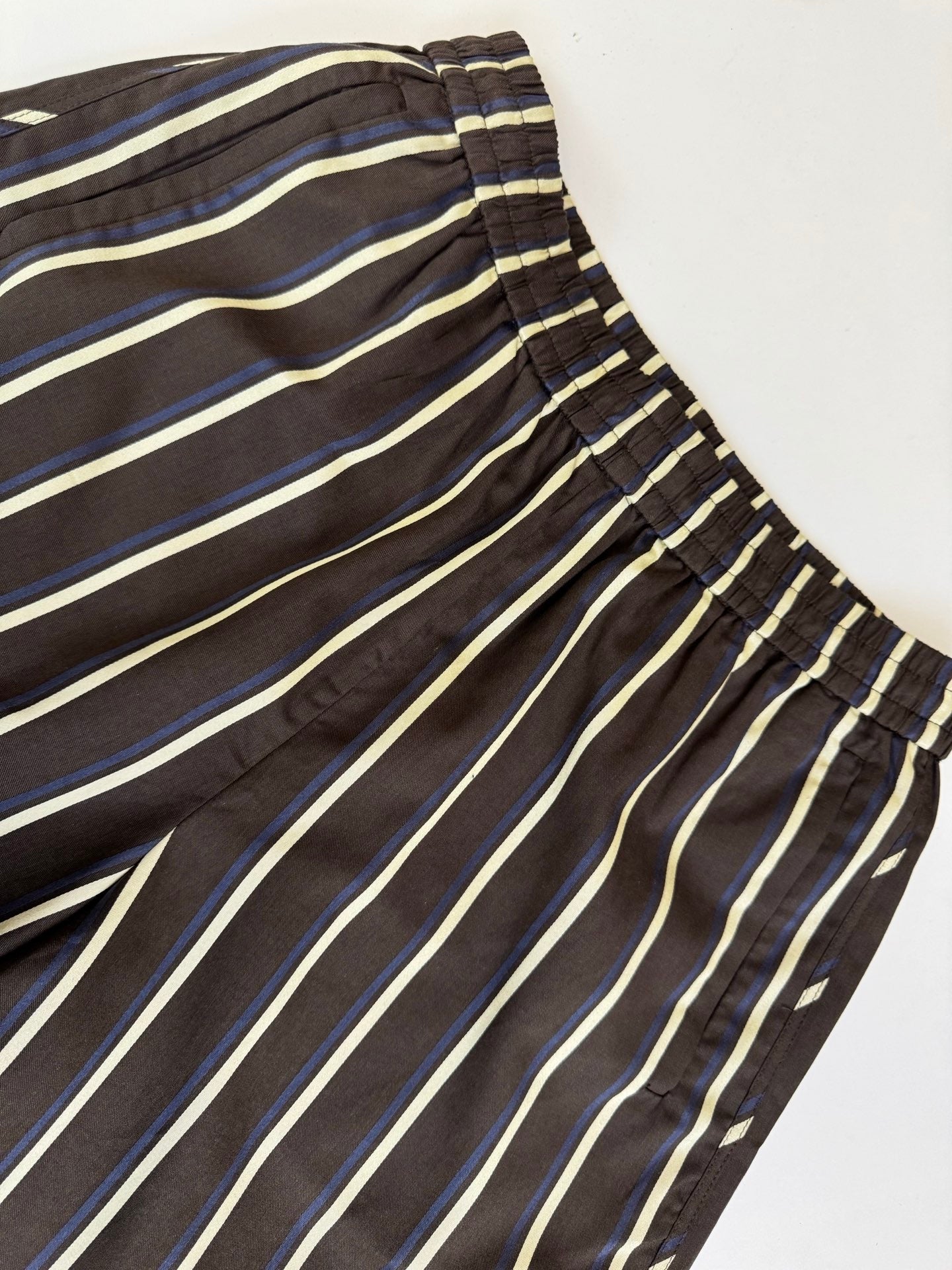 LV Pharrell Williams Runway Strip Pocket Shorts