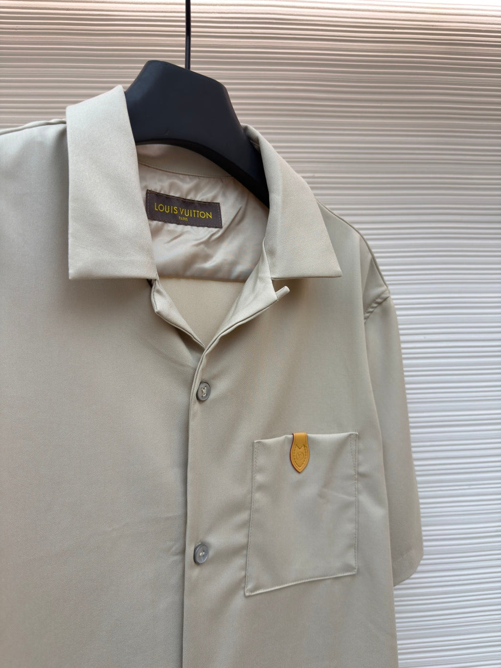 LV Silk blend Fleece Shirt