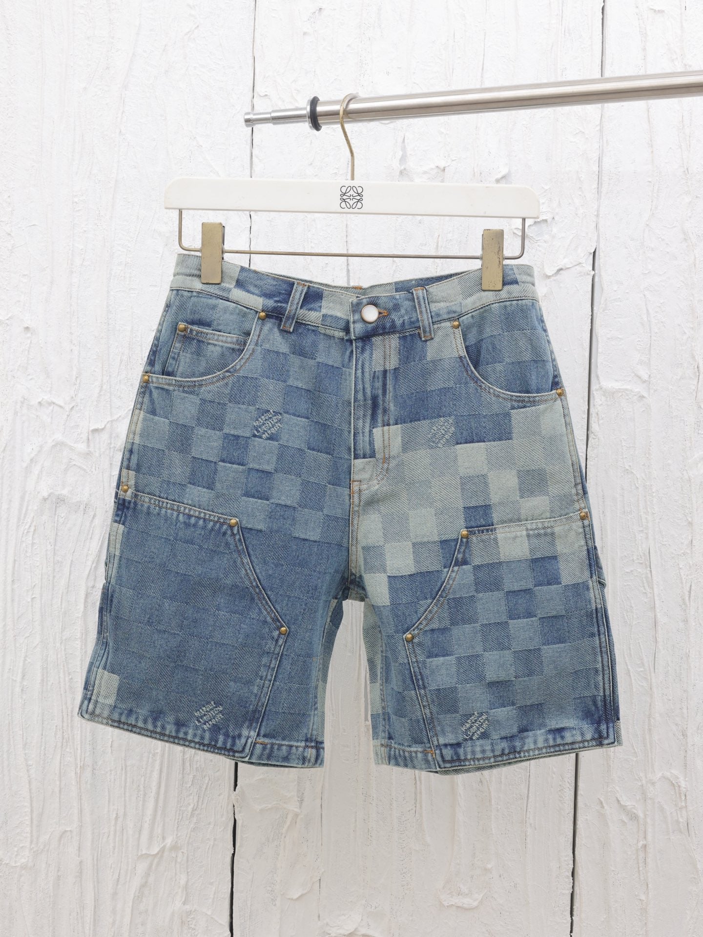 LV Denim Shorts